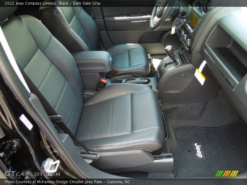 Black / Dark Slate Gray 2012 Jeep Compass Limited