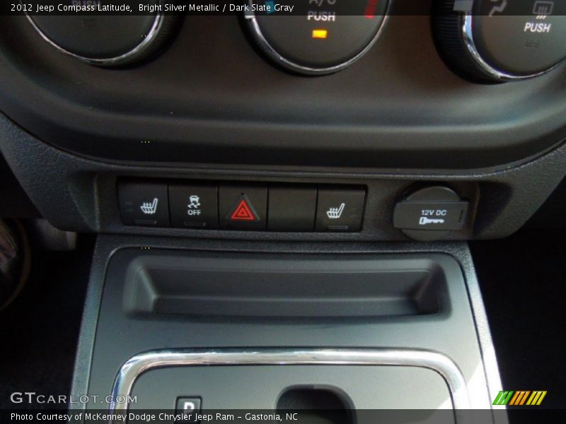 Bright Silver Metallic / Dark Slate Gray 2012 Jeep Compass Latitude