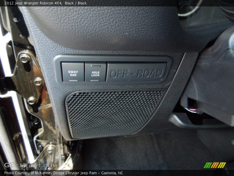 Black / Black 2012 Jeep Wrangler Rubicon 4X4