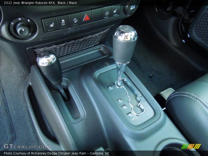 Black / Black 2012 Jeep Wrangler Rubicon 4X4