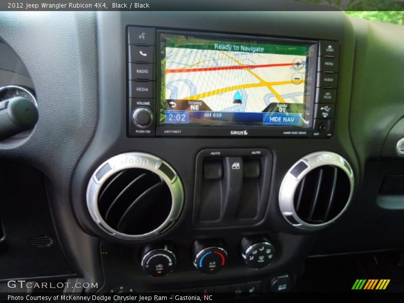 Black / Black 2012 Jeep Wrangler Rubicon 4X4