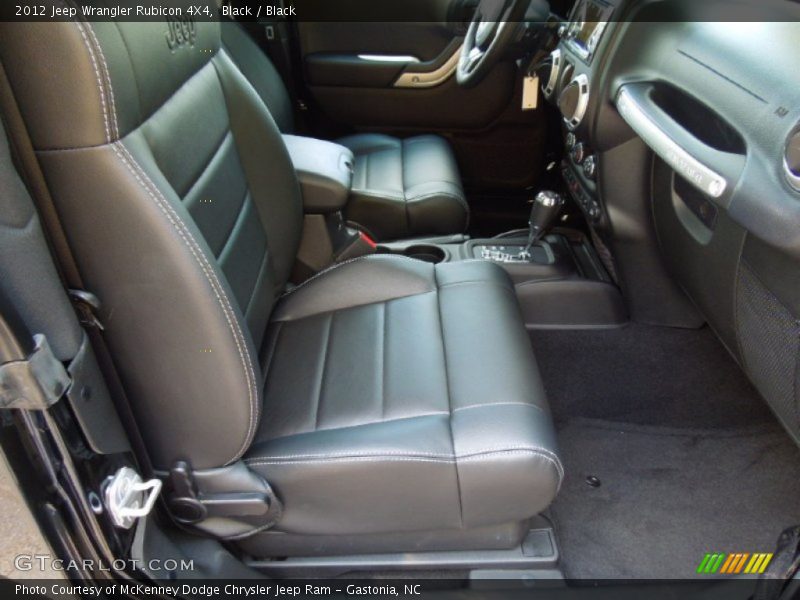 Black / Black 2012 Jeep Wrangler Rubicon 4X4
