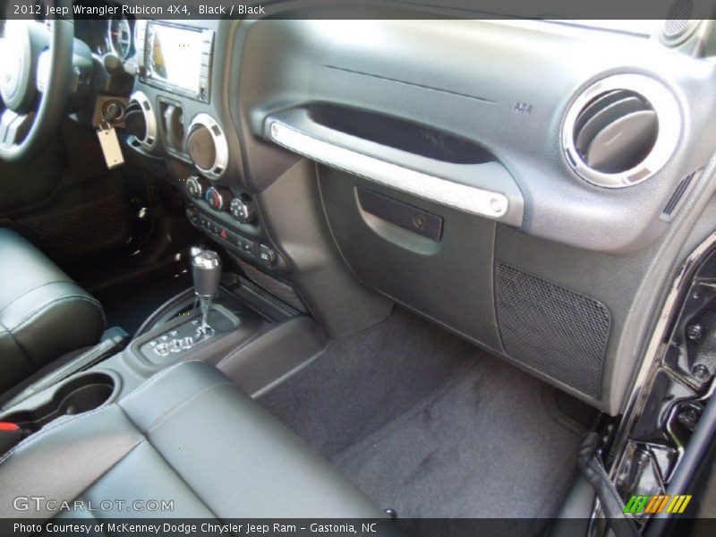 Black / Black 2012 Jeep Wrangler Rubicon 4X4
