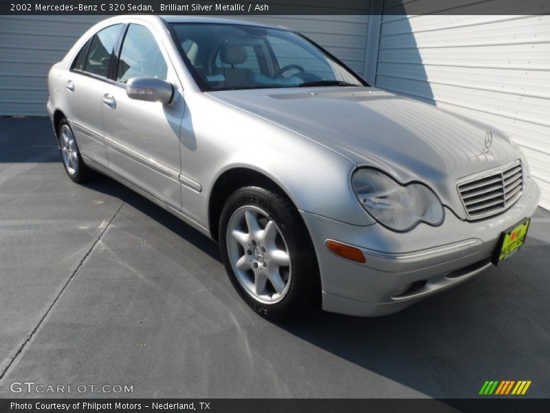 Brilliant Silver Metallic / Ash 2002 Mercedes-Benz C 320 Sedan