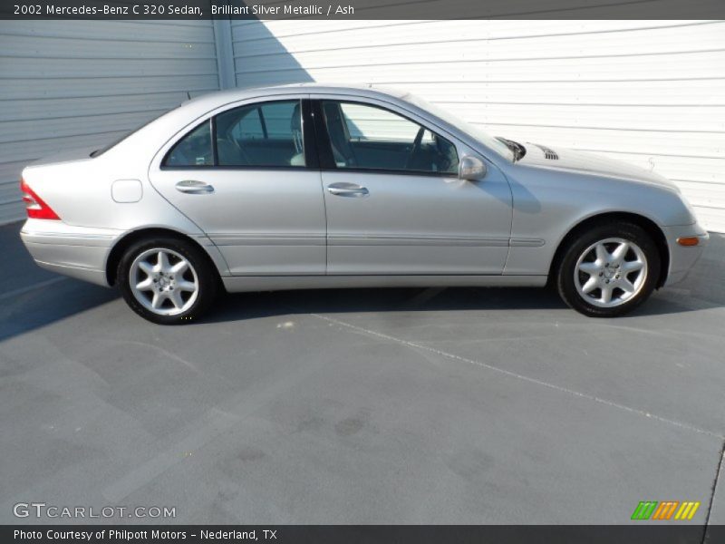 Brilliant Silver Metallic / Ash 2002 Mercedes-Benz C 320 Sedan
