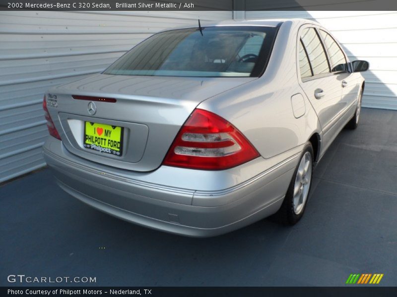 Brilliant Silver Metallic / Ash 2002 Mercedes-Benz C 320 Sedan