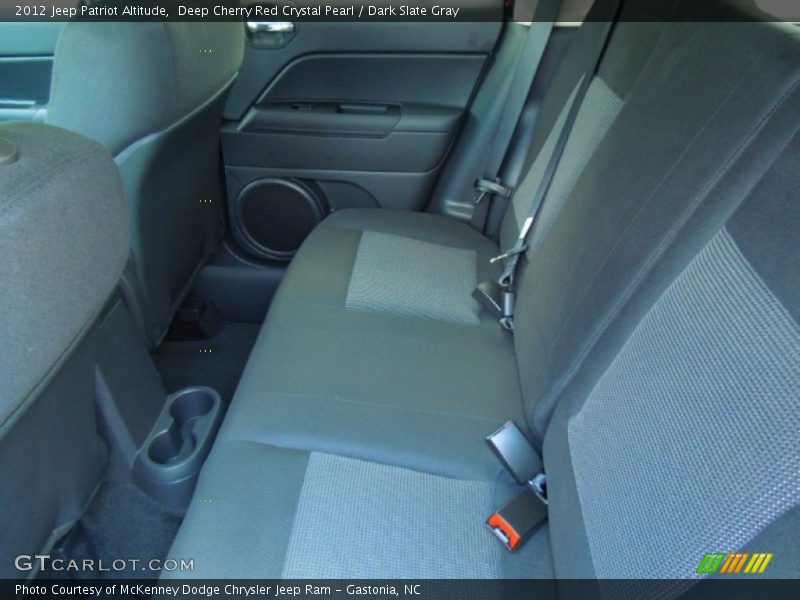 Deep Cherry Red Crystal Pearl / Dark Slate Gray 2012 Jeep Patriot Altitude