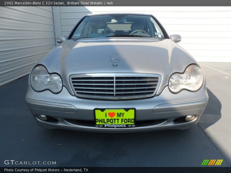 Brilliant Silver Metallic / Ash 2002 Mercedes-Benz C 320 Sedan