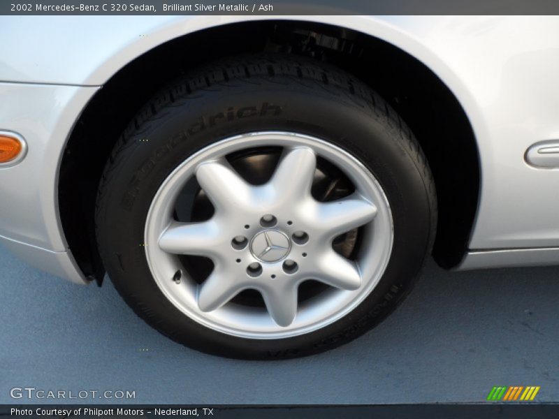 Brilliant Silver Metallic / Ash 2002 Mercedes-Benz C 320 Sedan