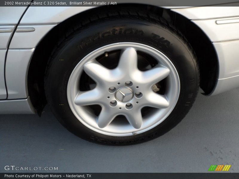 Brilliant Silver Metallic / Ash 2002 Mercedes-Benz C 320 Sedan