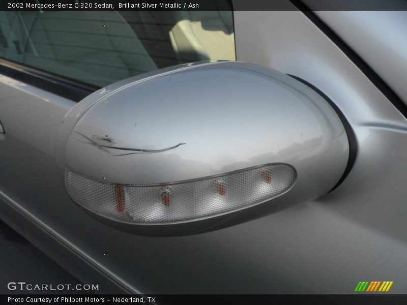 Brilliant Silver Metallic / Ash 2002 Mercedes-Benz C 320 Sedan