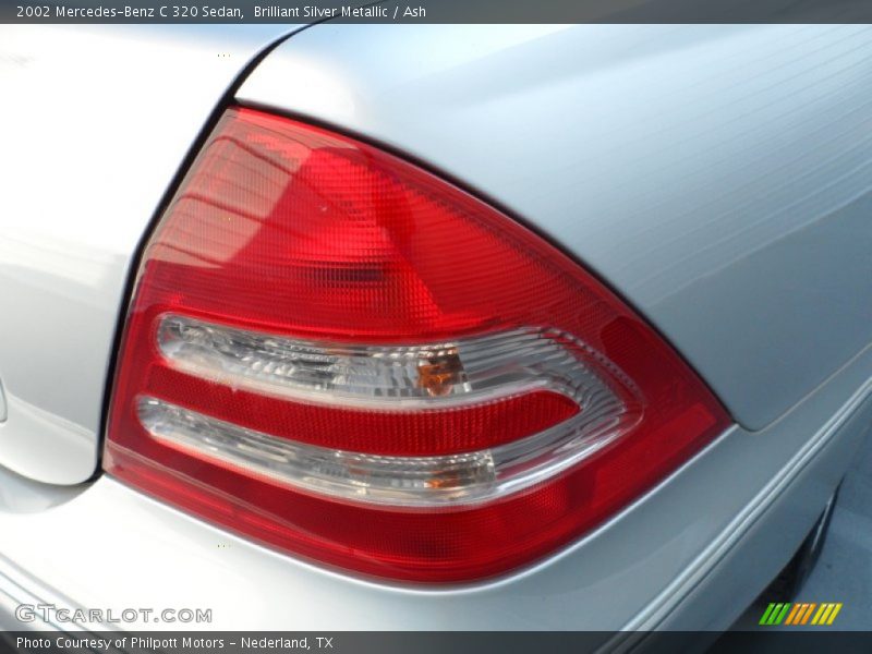 Brilliant Silver Metallic / Ash 2002 Mercedes-Benz C 320 Sedan