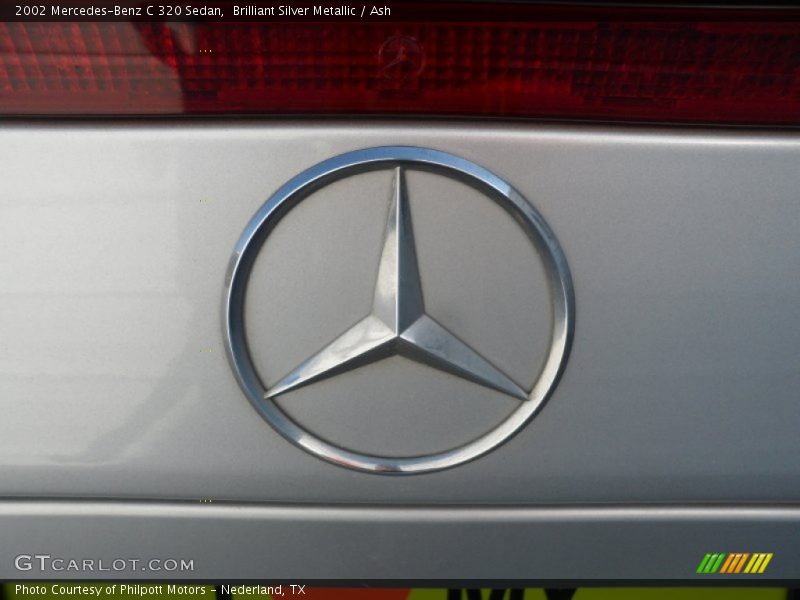 Brilliant Silver Metallic / Ash 2002 Mercedes-Benz C 320 Sedan