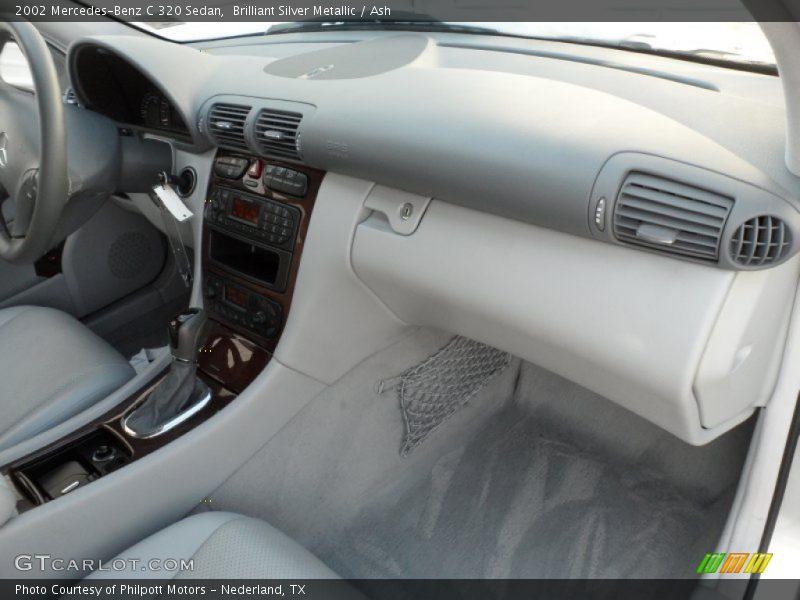 Brilliant Silver Metallic / Ash 2002 Mercedes-Benz C 320 Sedan