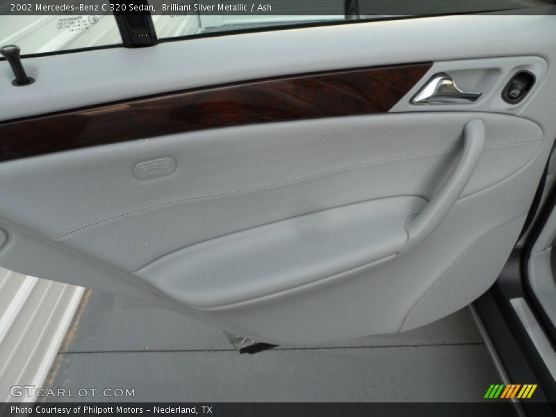 Brilliant Silver Metallic / Ash 2002 Mercedes-Benz C 320 Sedan