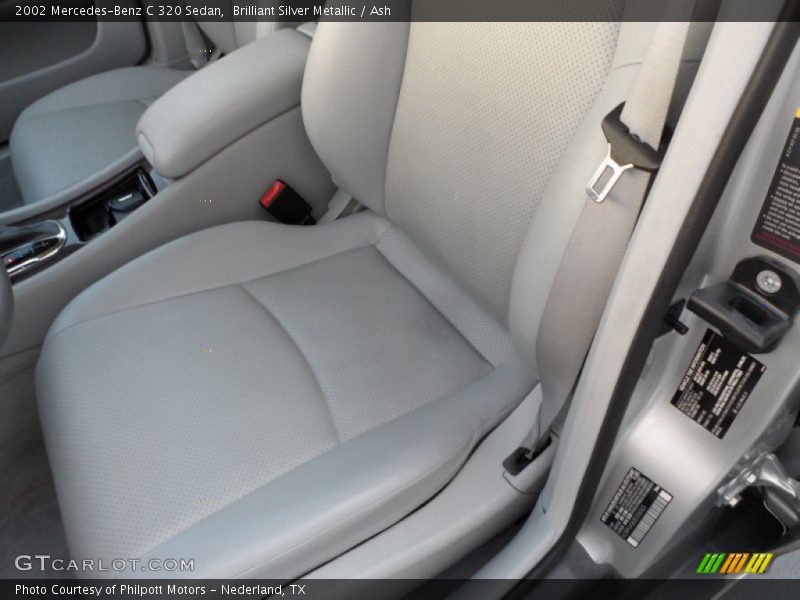 Brilliant Silver Metallic / Ash 2002 Mercedes-Benz C 320 Sedan