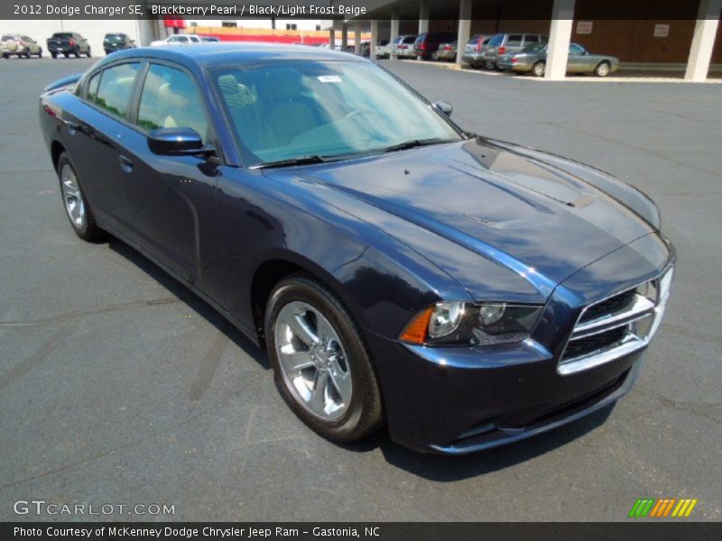 Front 3/4 View of 2012 Charger SE