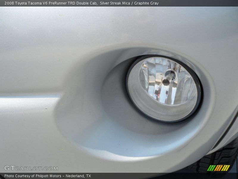 Silver Streak Mica / Graphite Gray 2008 Toyota Tacoma V6 PreRunner TRD Double Cab
