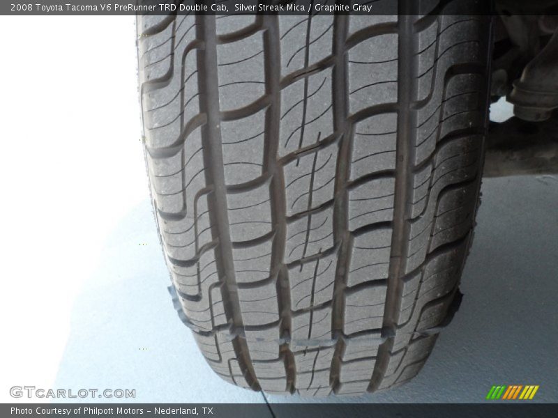 Silver Streak Mica / Graphite Gray 2008 Toyota Tacoma V6 PreRunner TRD Double Cab
