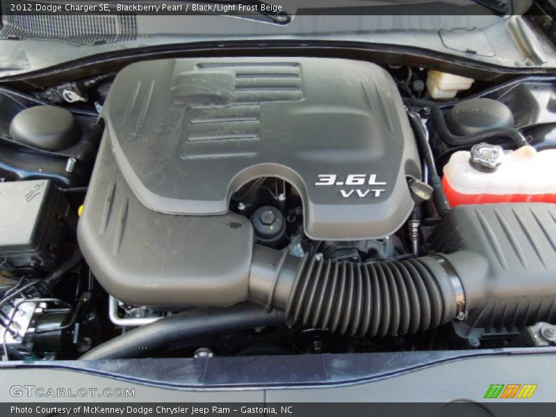  2012 Charger SE Engine - 3.6 Liter DOHC 24-Valve Pentastar V6