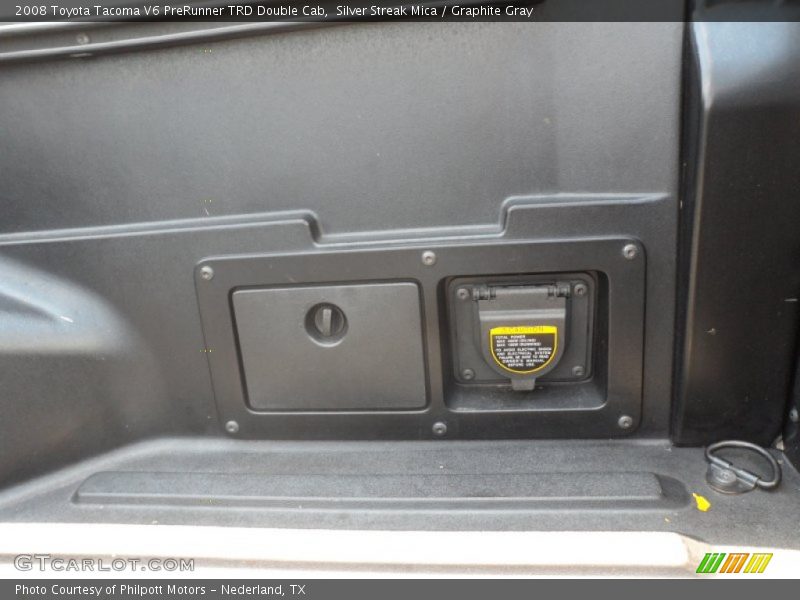 Silver Streak Mica / Graphite Gray 2008 Toyota Tacoma V6 PreRunner TRD Double Cab