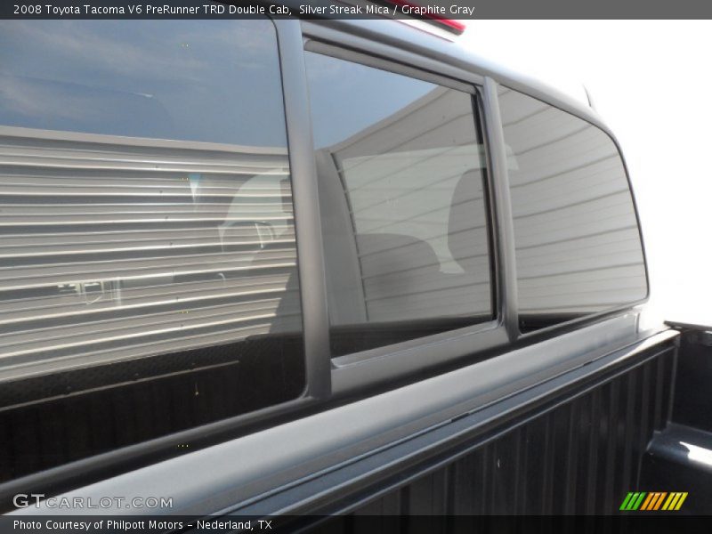 Silver Streak Mica / Graphite Gray 2008 Toyota Tacoma V6 PreRunner TRD Double Cab
