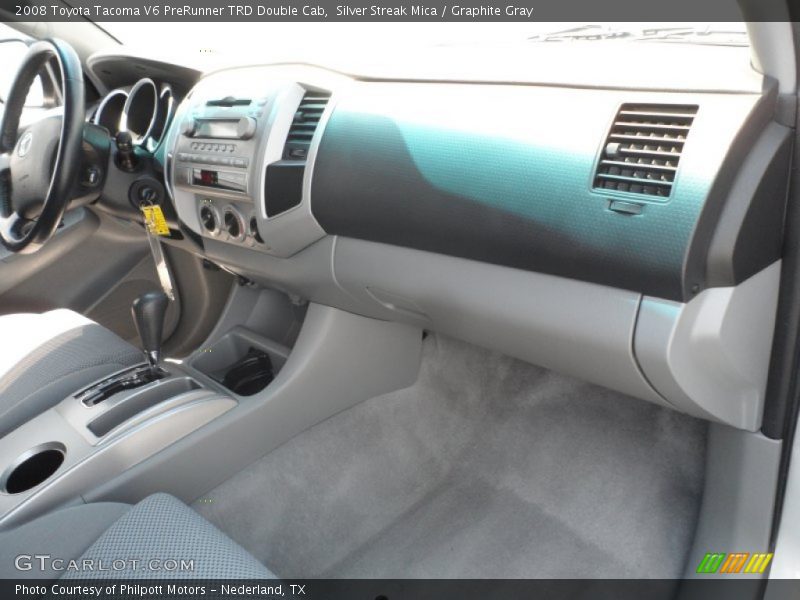 Silver Streak Mica / Graphite Gray 2008 Toyota Tacoma V6 PreRunner TRD Double Cab