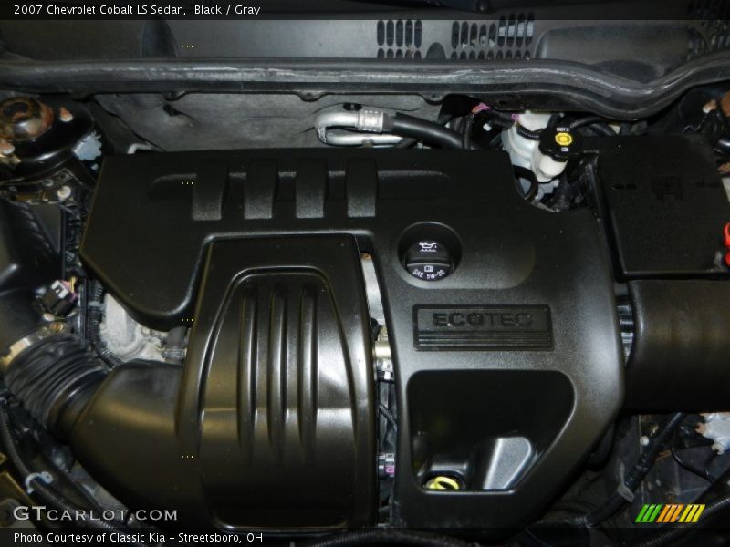 Black / Gray 2007 Chevrolet Cobalt LS Sedan
