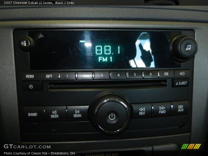 Black / Gray 2007 Chevrolet Cobalt LS Sedan