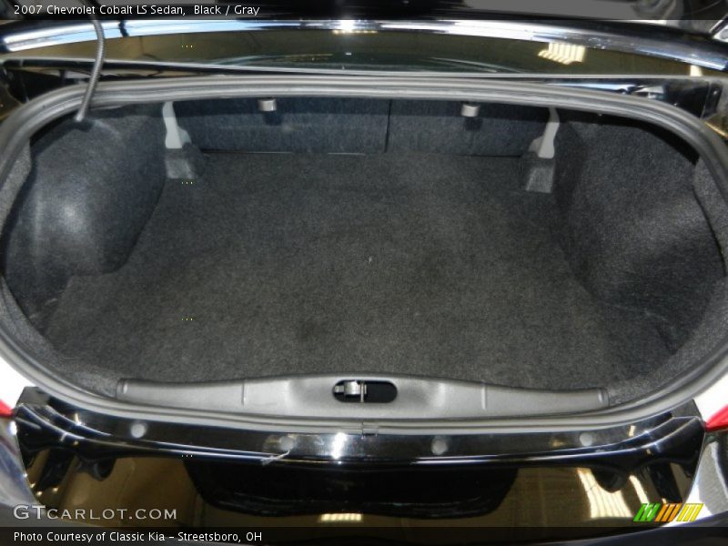 Black / Gray 2007 Chevrolet Cobalt LS Sedan