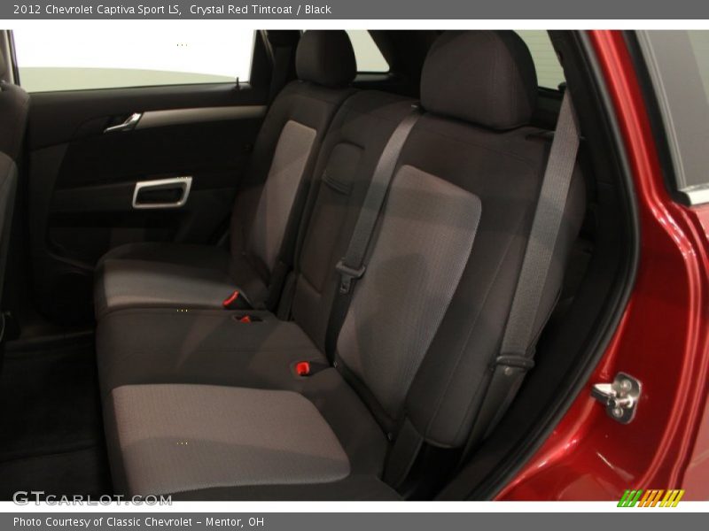 Crystal Red Tintcoat / Black 2012 Chevrolet Captiva Sport LS