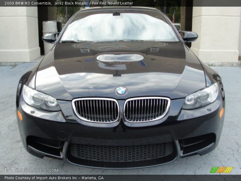 Jerez Black Metallic / Fox Red Novillo Leather 2009 BMW M3 Convertible