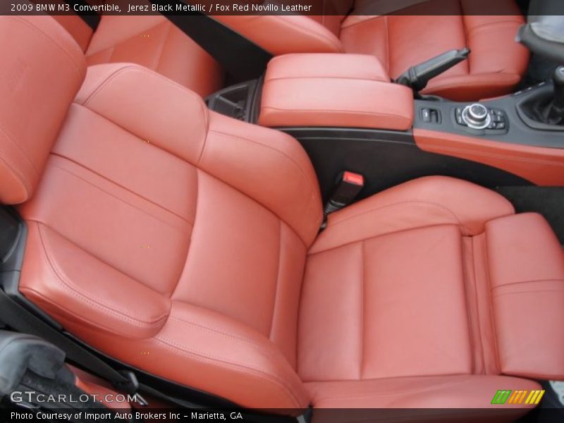 Jerez Black Metallic / Fox Red Novillo Leather 2009 BMW M3 Convertible