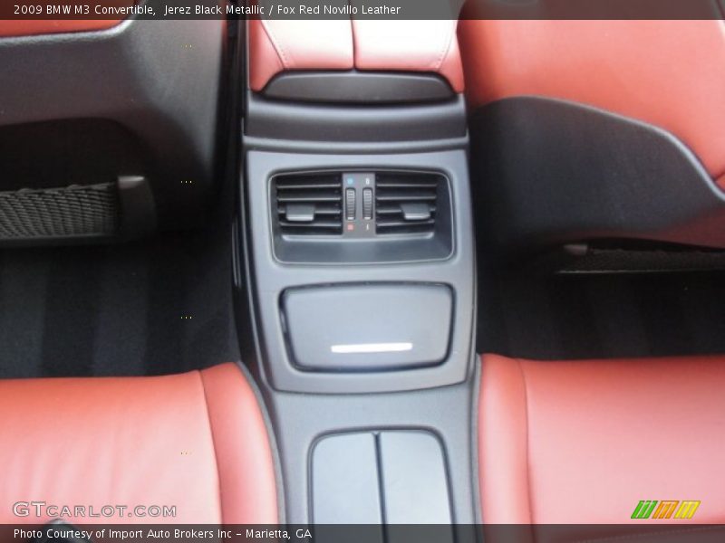 Jerez Black Metallic / Fox Red Novillo Leather 2009 BMW M3 Convertible