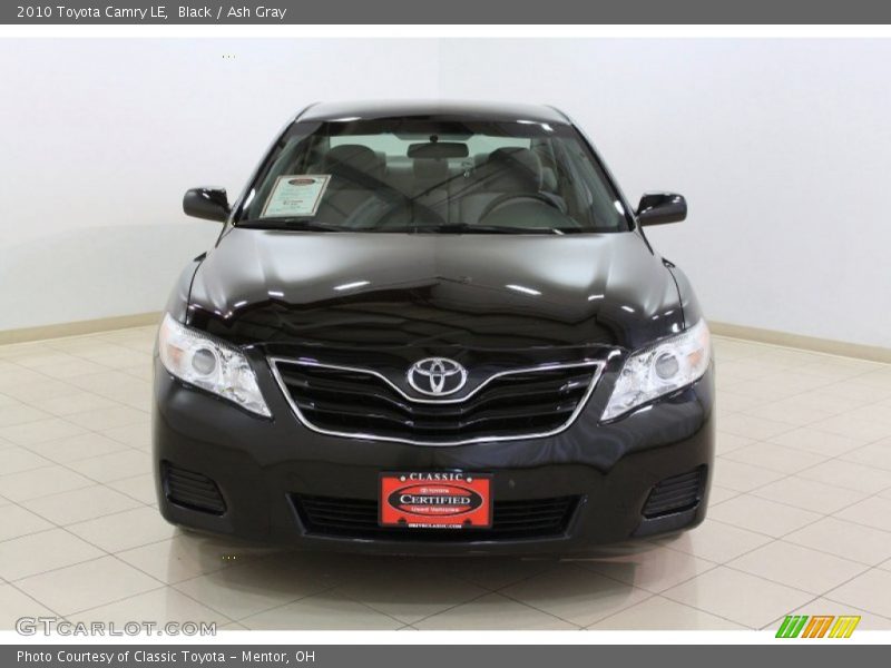 Black / Ash Gray 2010 Toyota Camry LE