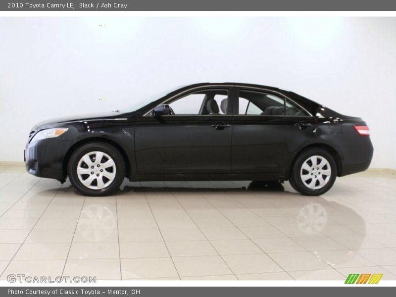 Black / Ash Gray 2010 Toyota Camry LE
