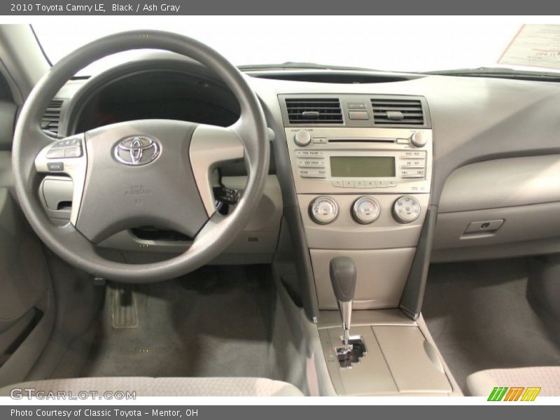 Black / Ash Gray 2010 Toyota Camry LE