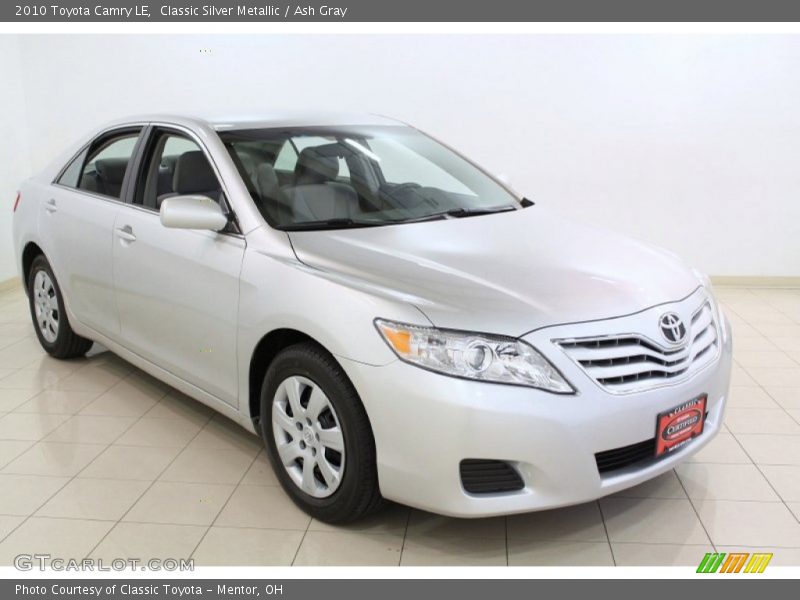 Classic Silver Metallic / Ash Gray 2010 Toyota Camry LE