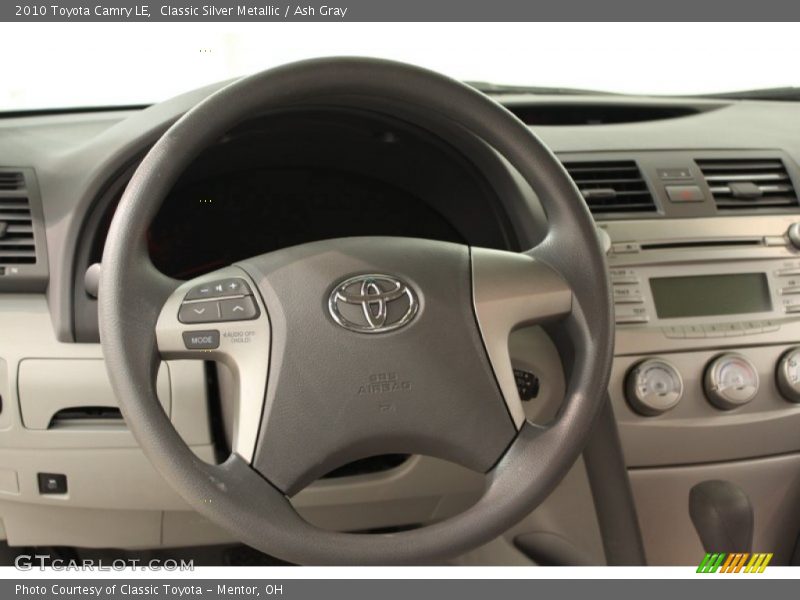 Classic Silver Metallic / Ash Gray 2010 Toyota Camry LE