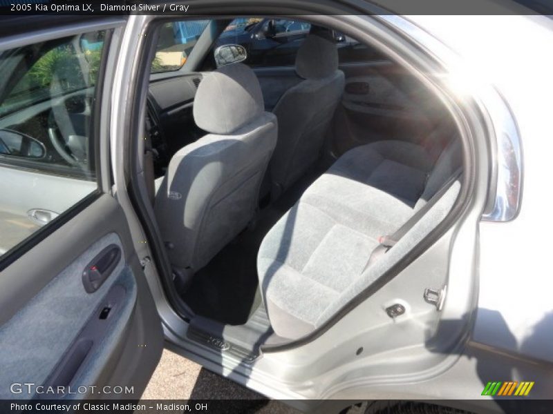Diamond Silver / Gray 2005 Kia Optima LX