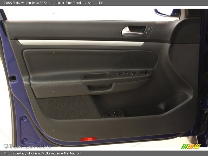 Laser Blue Metallic / Anthracite 2009 Volkswagen Jetta SE Sedan