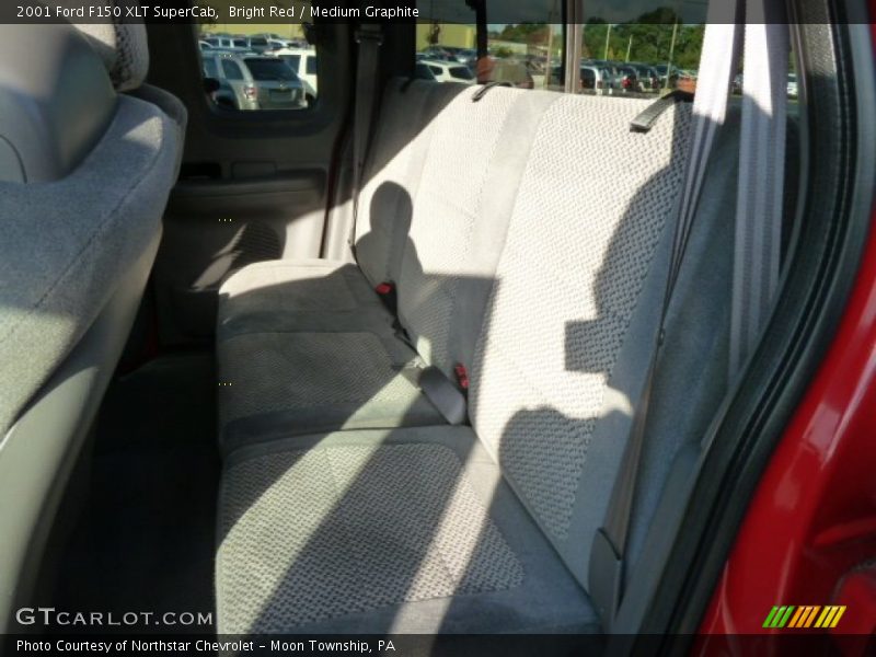 Bright Red / Medium Graphite 2001 Ford F150 XLT SuperCab