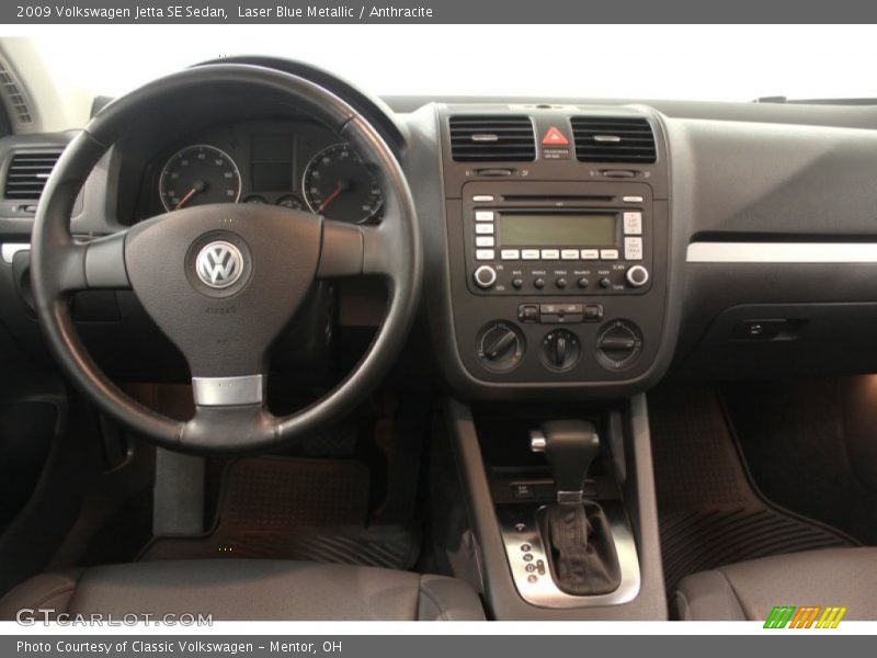 Laser Blue Metallic / Anthracite 2009 Volkswagen Jetta SE Sedan