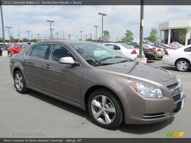 Mocha Steel Metallic / Ebony 2011 Chevrolet Malibu LT