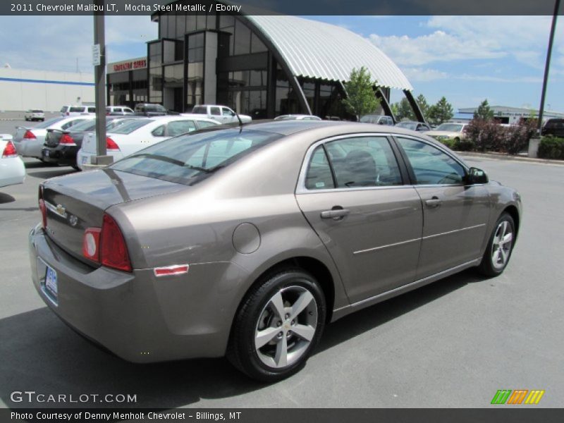 Mocha Steel Metallic / Ebony 2011 Chevrolet Malibu LT