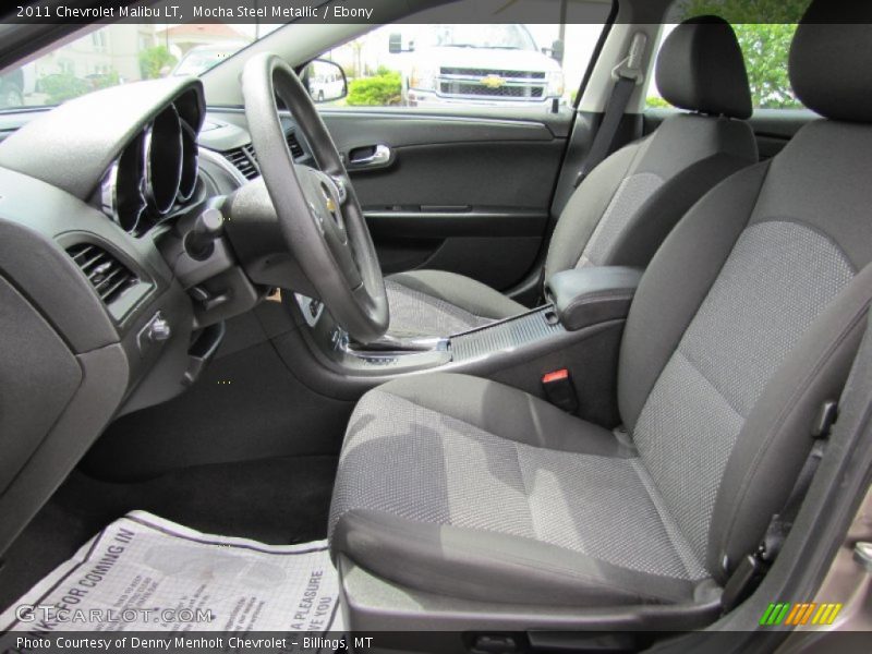 Mocha Steel Metallic / Ebony 2011 Chevrolet Malibu LT