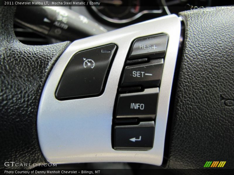 Mocha Steel Metallic / Ebony 2011 Chevrolet Malibu LT
