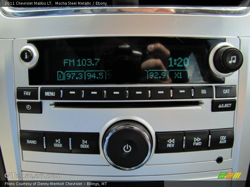 Mocha Steel Metallic / Ebony 2011 Chevrolet Malibu LT