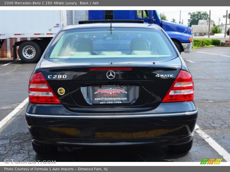 Black / Ash 2006 Mercedes-Benz C 280 4Matic Luxury