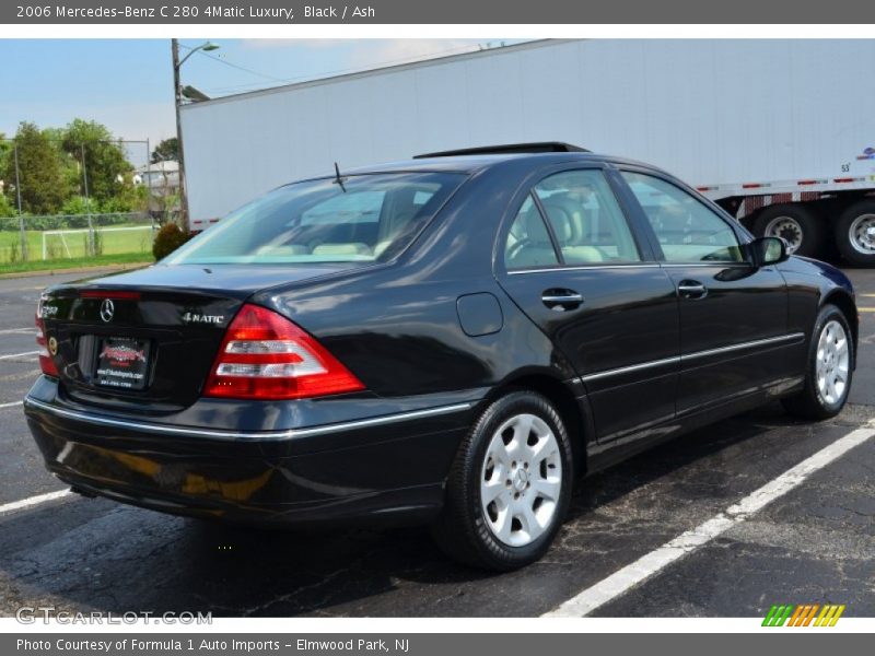 Black / Ash 2006 Mercedes-Benz C 280 4Matic Luxury
